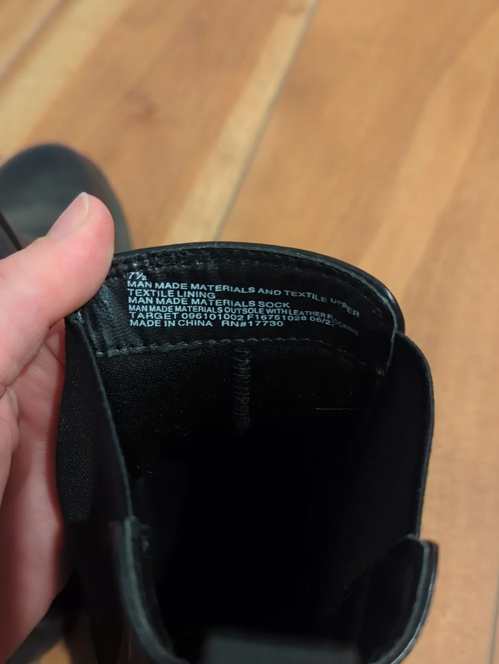A New Day Black Chelsea Boots
